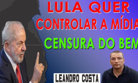 Lula quer controlar a mídia
