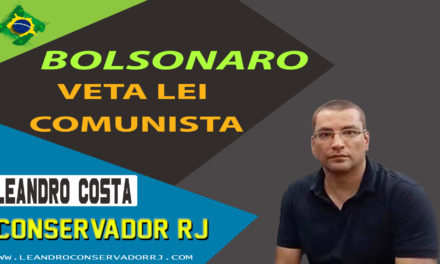 Bolsonaro veta lei comunista